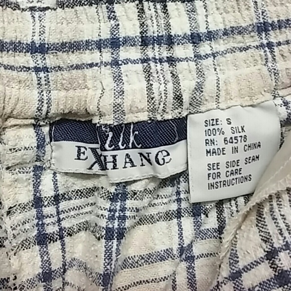 Silk Exchange Plaid Shorts - Picture 7 of 8